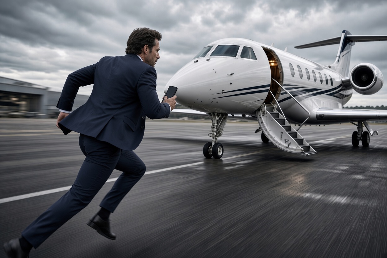 Last minute private jet booking benefits for urgent business travel.