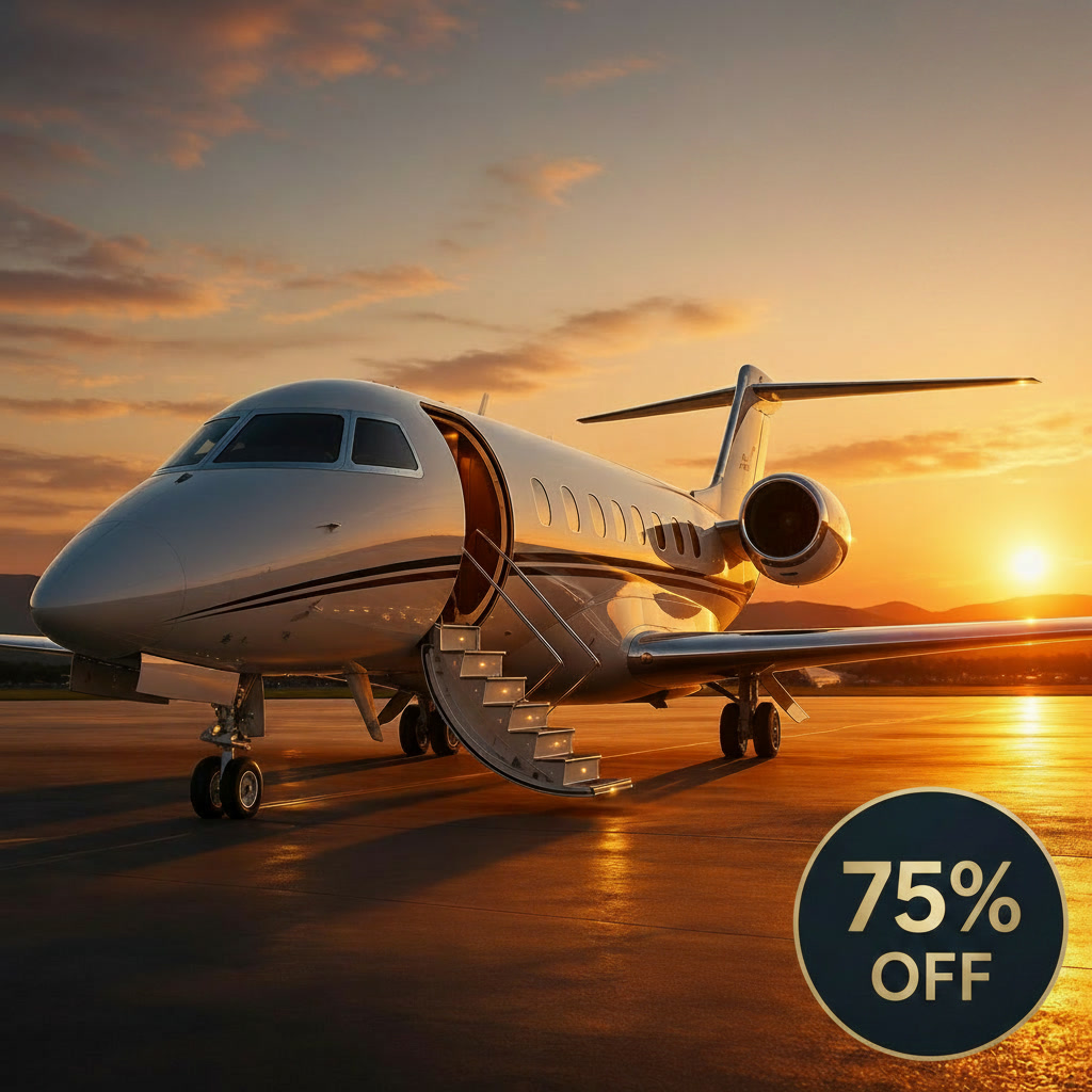 Empty Leg Private Jet Flights for Savings
