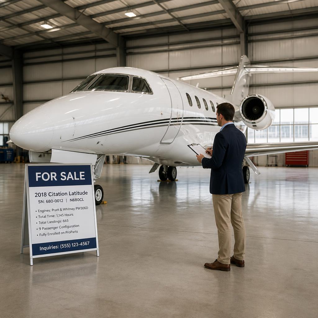 Private jet ownership resale value factors including depreciation and market timing.