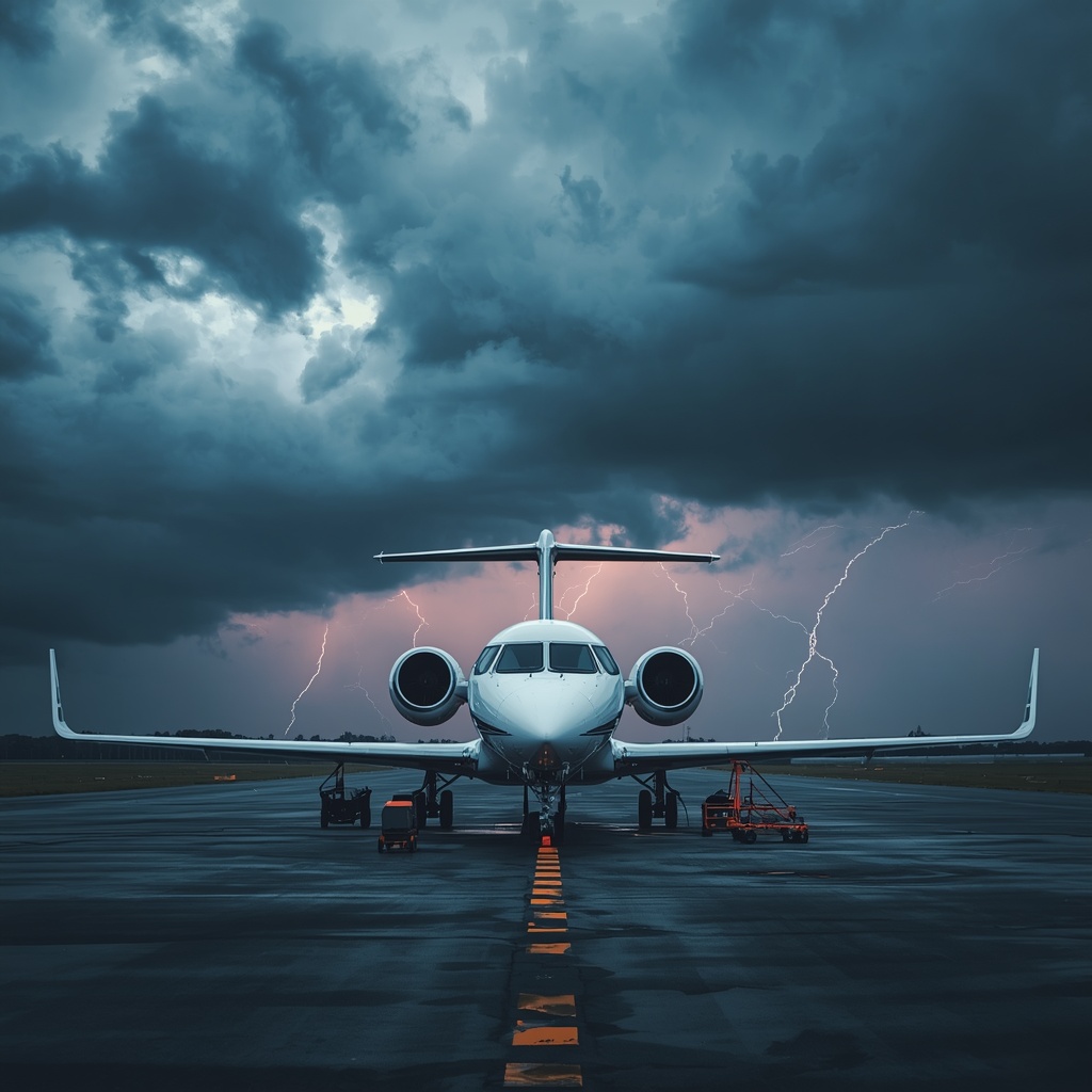 Private jet weather contingency planning for safe and seamless travel.
